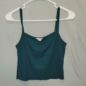 💠 Teal Crop Top Tank Top 💠